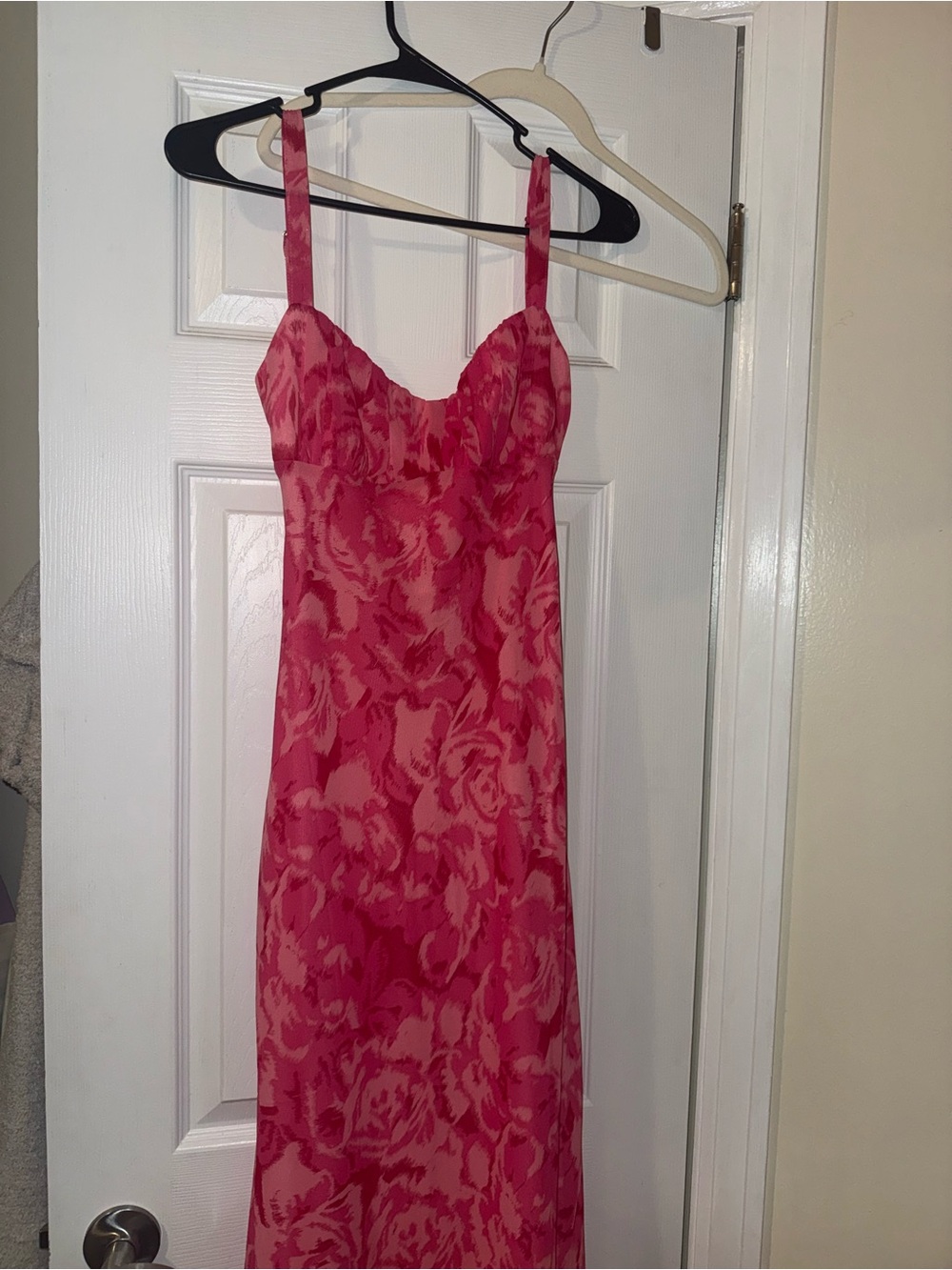 BillyJ Margo Midi Dress Pink floral